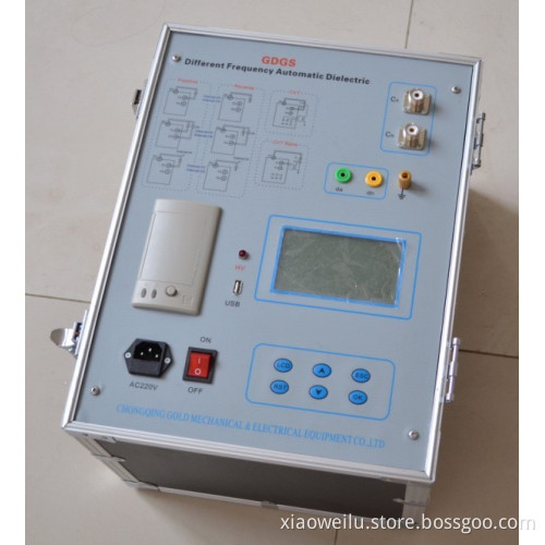 GDGS high precision automatic dielectric loss tester